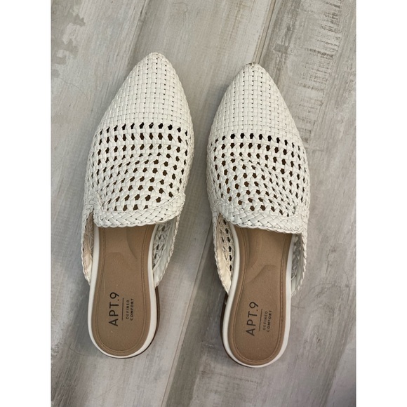 MULES Apt. 9 Form Women's Woven Mules - Picture 2 of 6